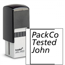 Business and Tester Inspection Stamp