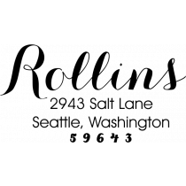 Rollins Return Address Stamp