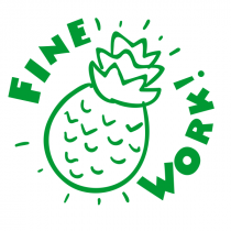Fine Work Pineapple Stamp