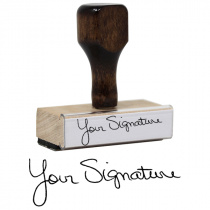 Traditional Signature Stamp