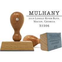 Mulhany Return Address Stamp