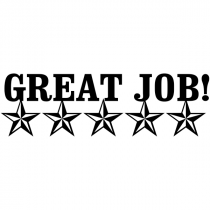 Great Job! Self-Inking Teacher Stamp