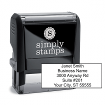 5 Line Address Stamp