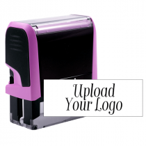 Pink Stamp for Rectangle Logos