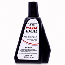 trodat ideal self inking stamp ink refill bottle