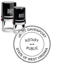 West Virginia Notary Round