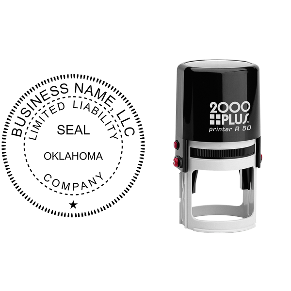 State of Oklahoma LLC Corporate Seal