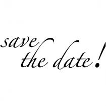 Save the Date Stamp