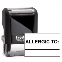 Allergic To Medical Stamp