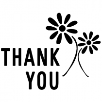 Thank You Flower Stamp