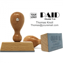 PAID Custom Logo Stamp w/ Catalog Ink