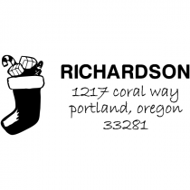 Richardson Stocking Address Stamp