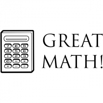 Great Math Teacher Stamp