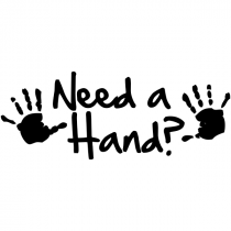 Need A Hand? Teacher Stamp