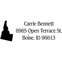 Idaho Return Address Stamp