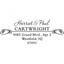 Cartwright Love Return Address Stamp
