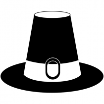 Pilgrim's Hat Craft Stamp