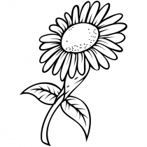 Sunflower Craft Stamp