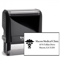 Caduceus Medical Address Stamp