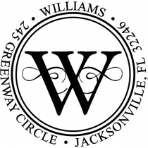 Executive Professional and Powerful Address Stamp