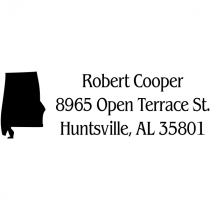 Alabama Return Address Stamp