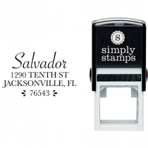 Savoye Serif Address Stamp