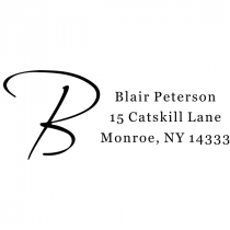 Script Initial Return Address Stamp