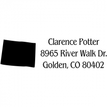 Colorado Return Address Stamp