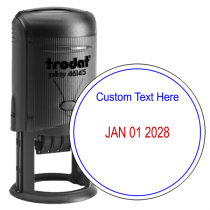 Custom Top Line Round Dater