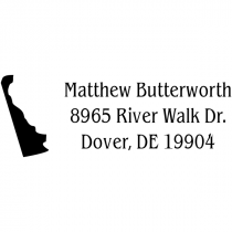Delaware Return Address Stamp