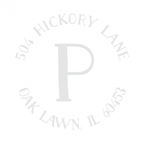 Block Lettering Address Embosser