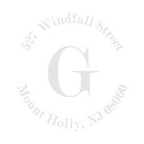 Classic Monogram Address Embosser