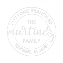 Marchy Script Address Embosser