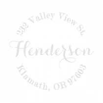Ornate Address Embosser