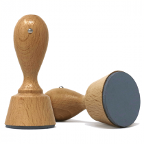 European Round Hand Stamp - 1 7/8