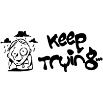 Feedback - Keep Trying Zombie Rubber Teacher Stamp