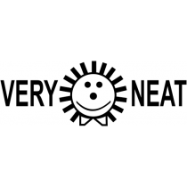 Very Neat Smiley Sun Teacher Stamp