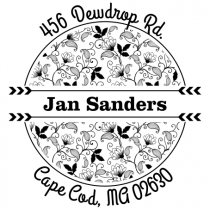 Sanders Return Address Stamp