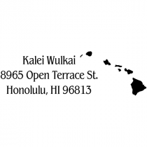 Hawaii Return Address Stamp