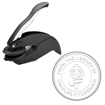 Religious Cross & Lily Embosser Seal