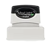 pre-inked stamp body against white background
