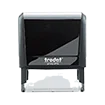 self-inking stamp body against white background