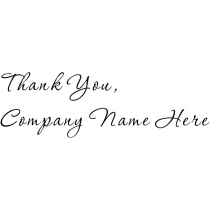 Thank You Company Stamp