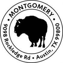 Buffalo Return Address Stamp