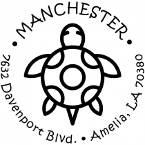 Turtle Return Address Stamp